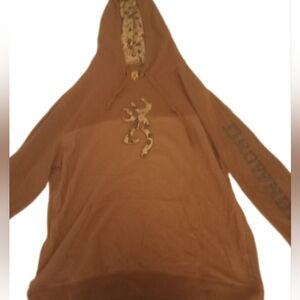 Browning Men's Buckmark Fleece Lined Hunting Hoodie 2XL